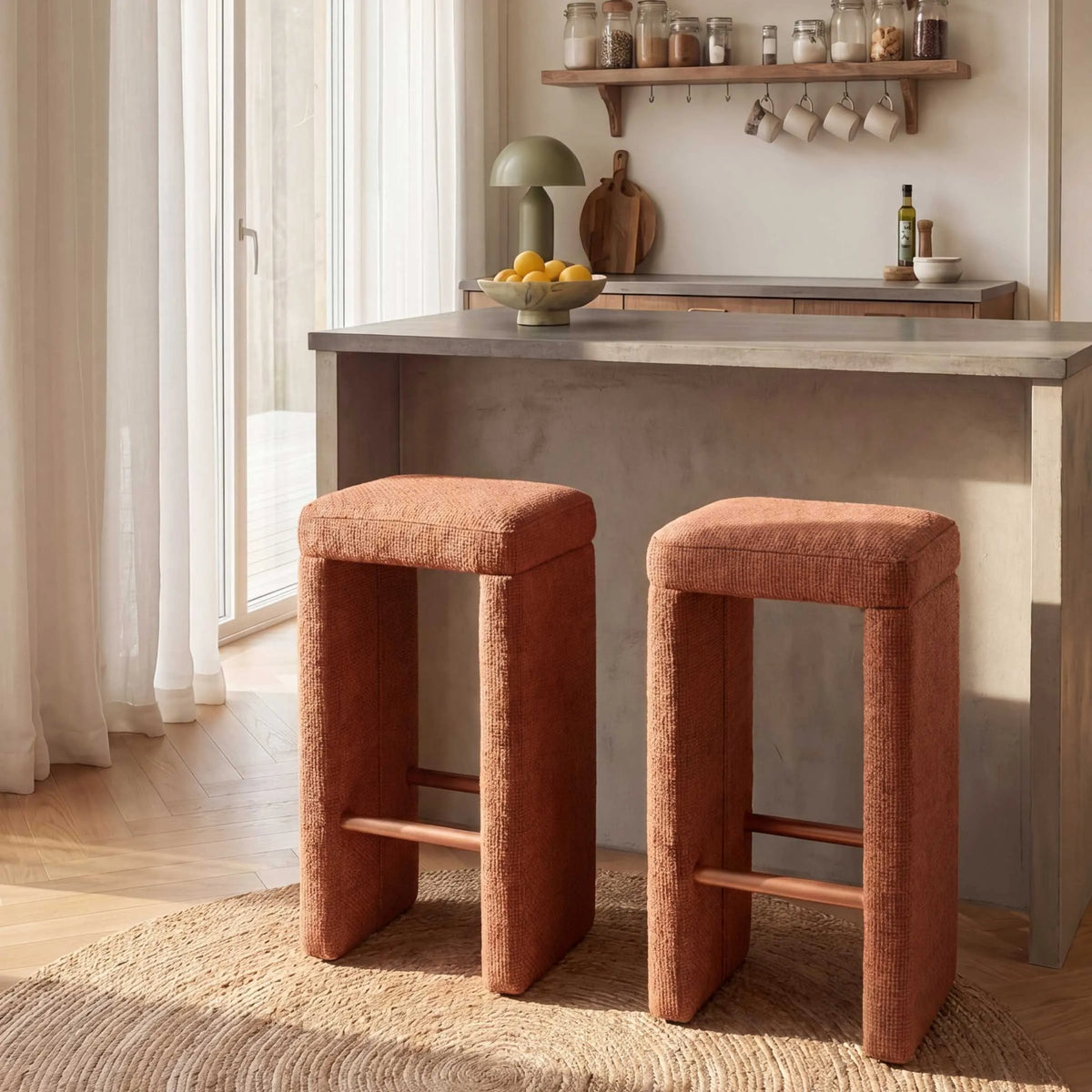Stool Aurélie Fabric