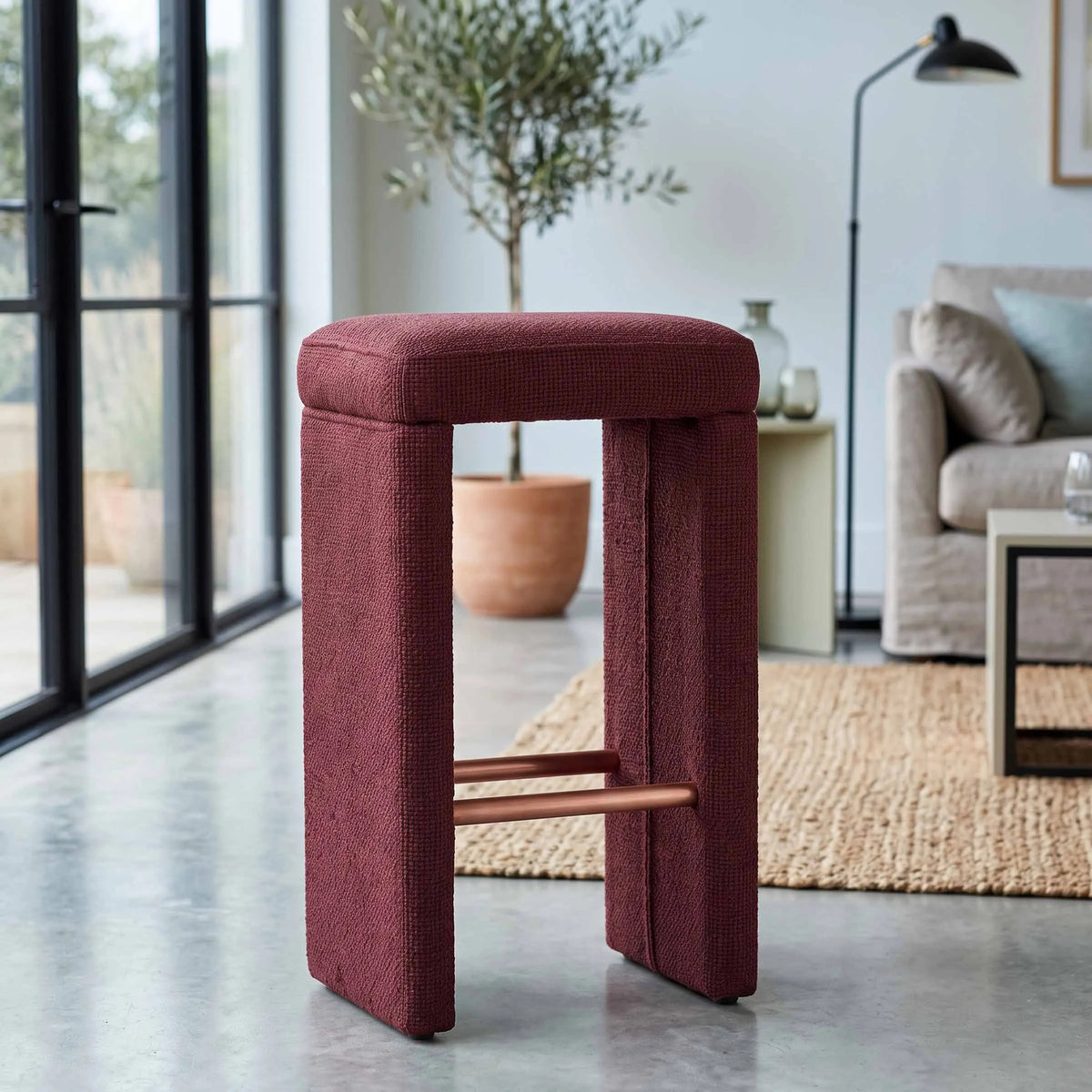 Stool Aurélie Fabric