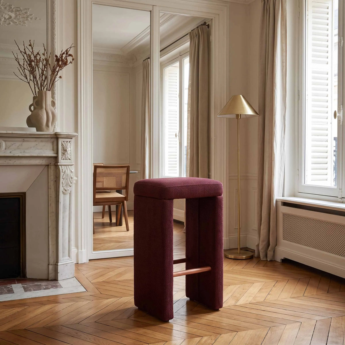 Stool Aurélie Fabric